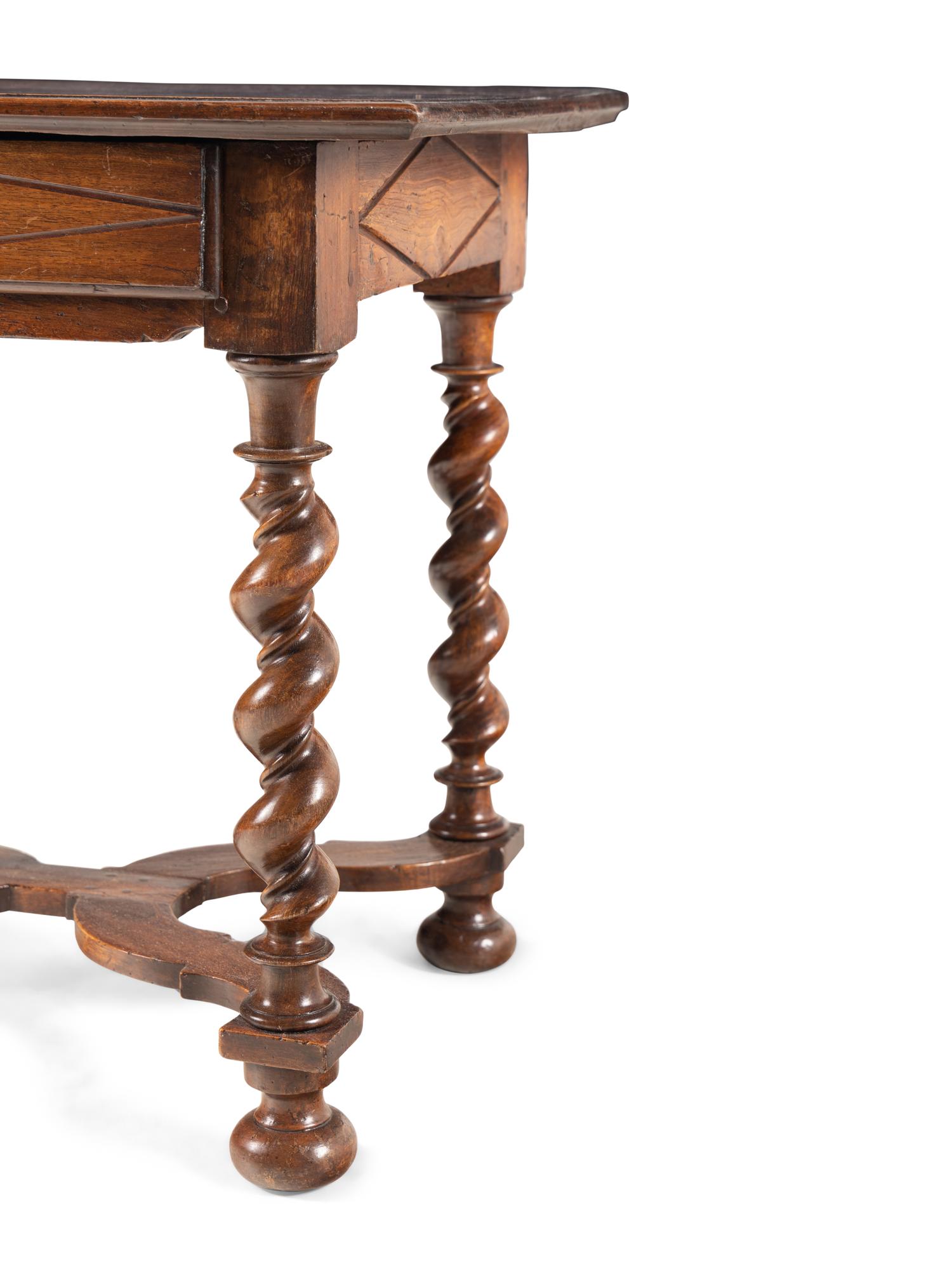 A William and Mary Style Side Table