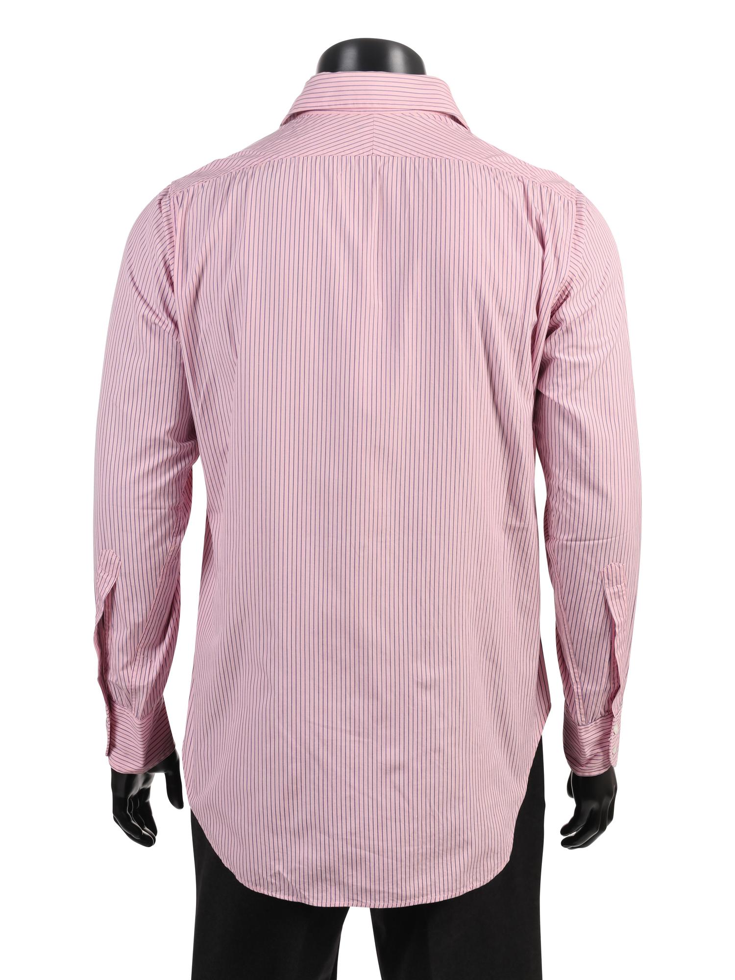 Group of Vintage Men's Designer Shirts, 1990-2000s: Harvey and Hudson, Valentino & Bagutta