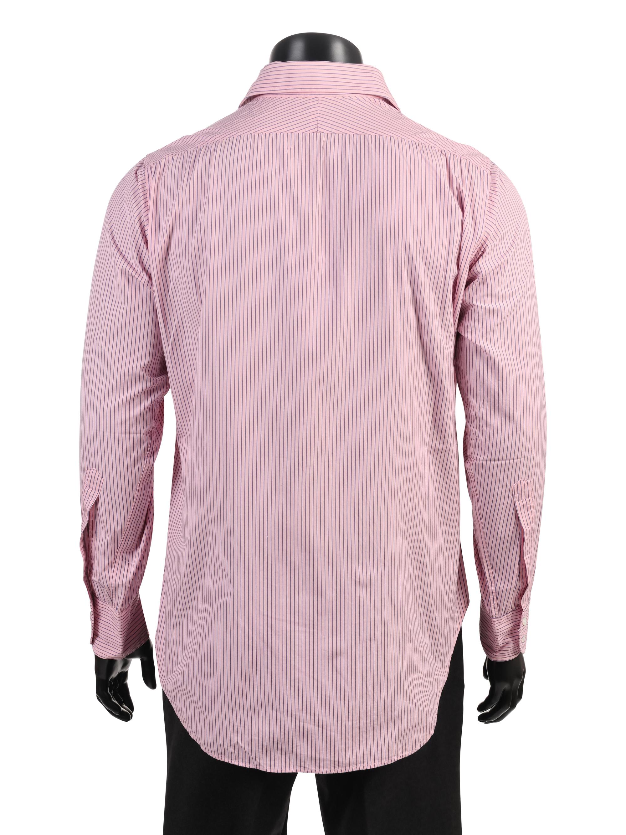 Group of Vintage Men's Designer Shirts, 1990-2000s: Harvey and Hudson, Valentino & Bagutta