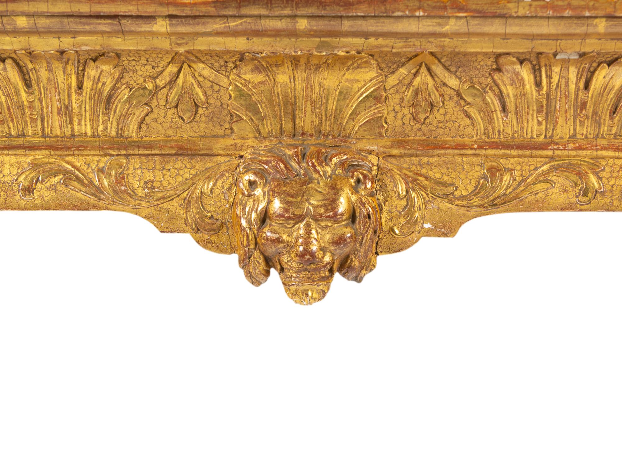 An Irish George II Gilt-Gesso Table