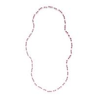 RUBY AND CULTURED PEARL NECKLACE