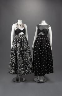 Two Geoffrey Beene Evening Dresses, Spring 1990