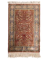 A Persian Silk Rug