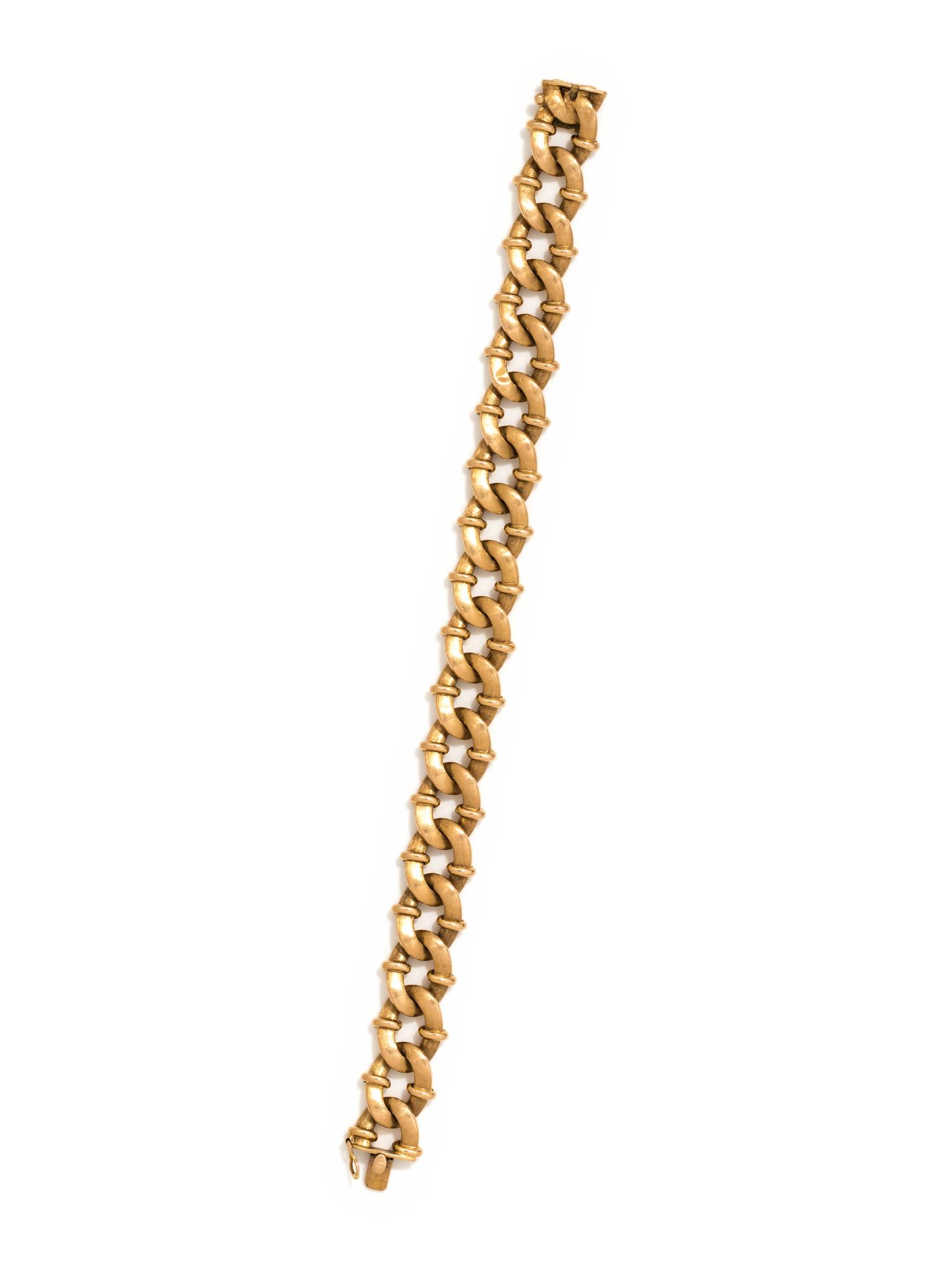 YELLOW GOLD BRACELET