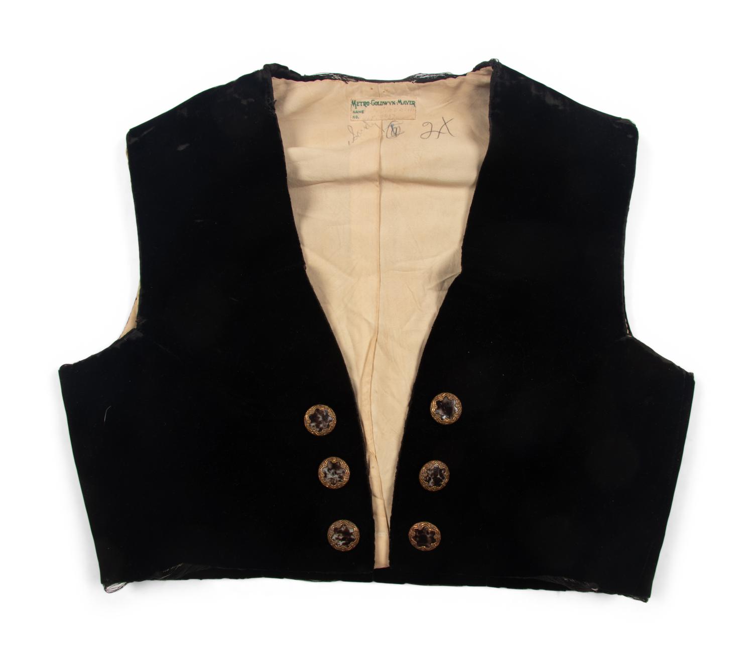 Vest Worn by Antonio Ruiz Soler in Ziegfeld Girl, 1941