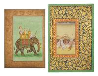 Two Indian Miniature Paintings