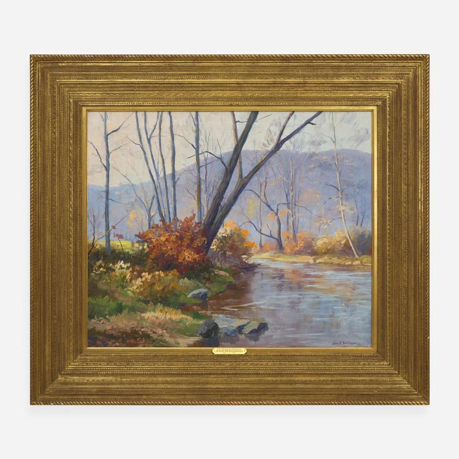 John Berninger (American, 1897-1981) The Brook in Autumn