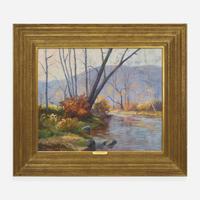John Berninger (American, 1897-1981) The Brook in Autumn