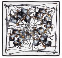 An Hermes 90cm Silk Scarf, 36"x36".
