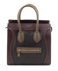 A Celine Multicolor Boston Handbag, 12" x 12" x 7".