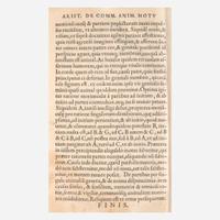 [Early Printing] [Aristotle] Group of 4 Works by Aristotle