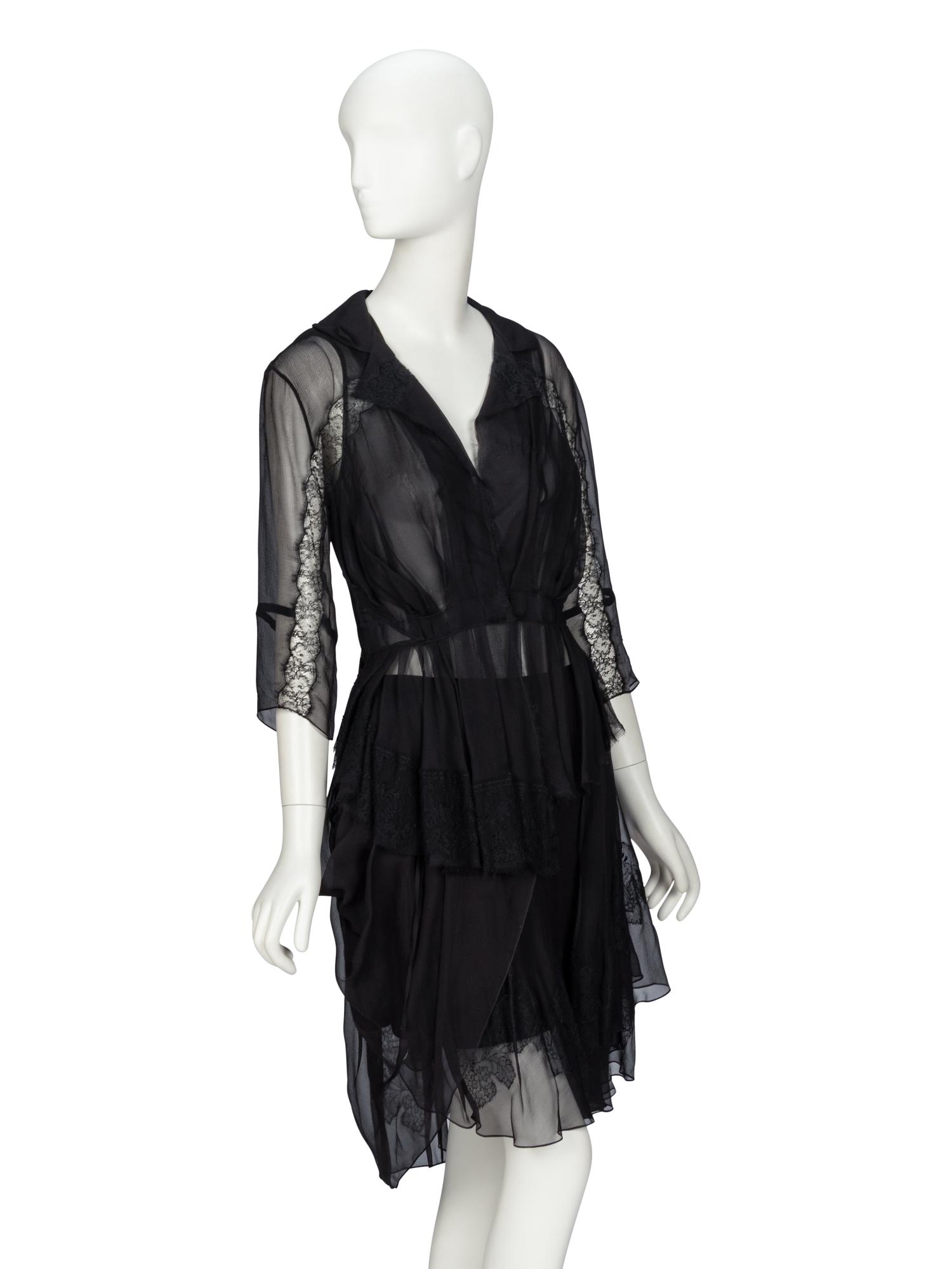 Nina Ricci & Christian Dior, Silk Blouse & Skirt