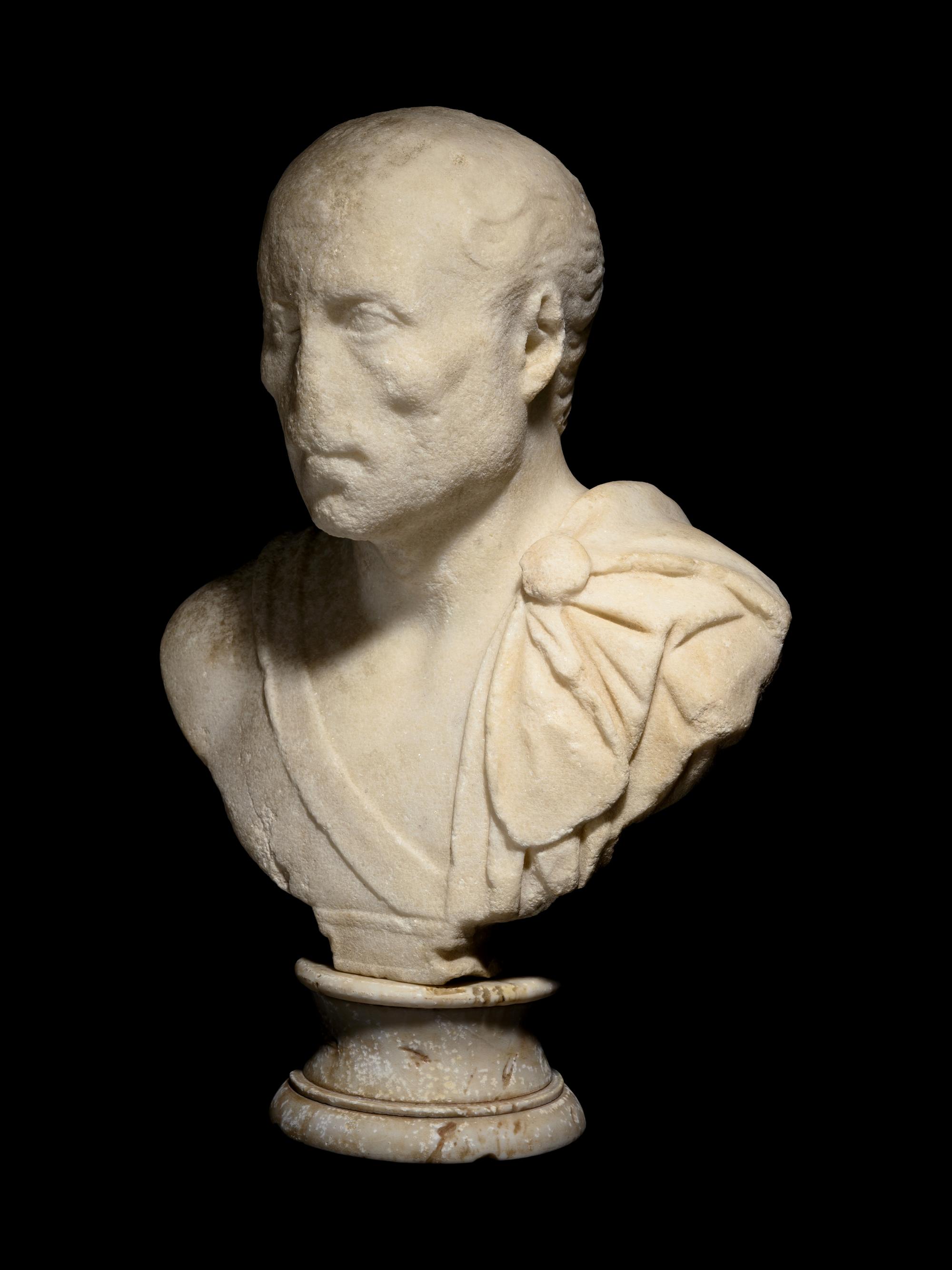 A Roman Marble Portrait Bust of a General