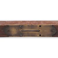 Union Pacific Moffat Tunnel, Tolland, Colorado , Folk Art Carved Wood Level