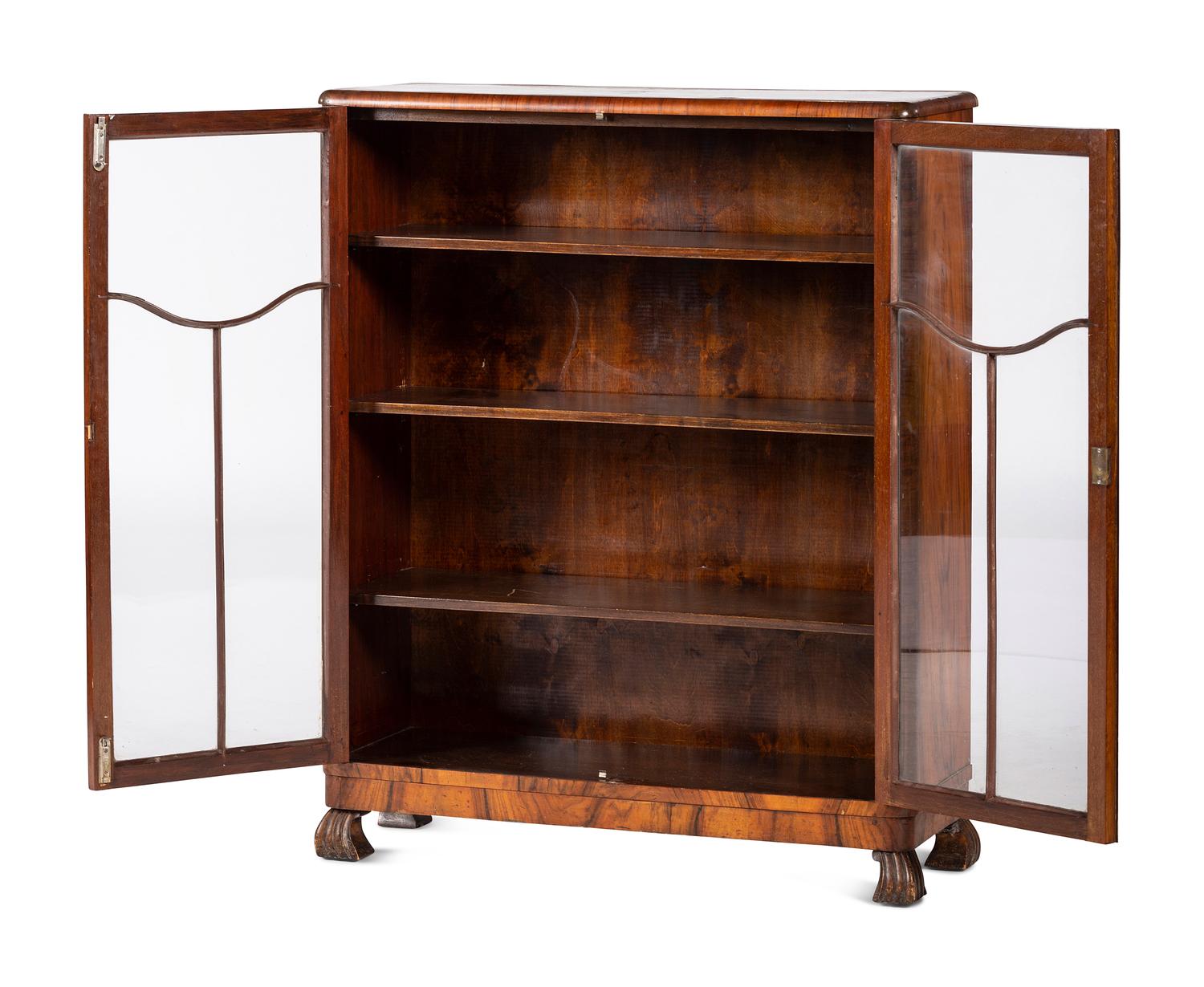 A Classical Figured Mahogany Bookcase