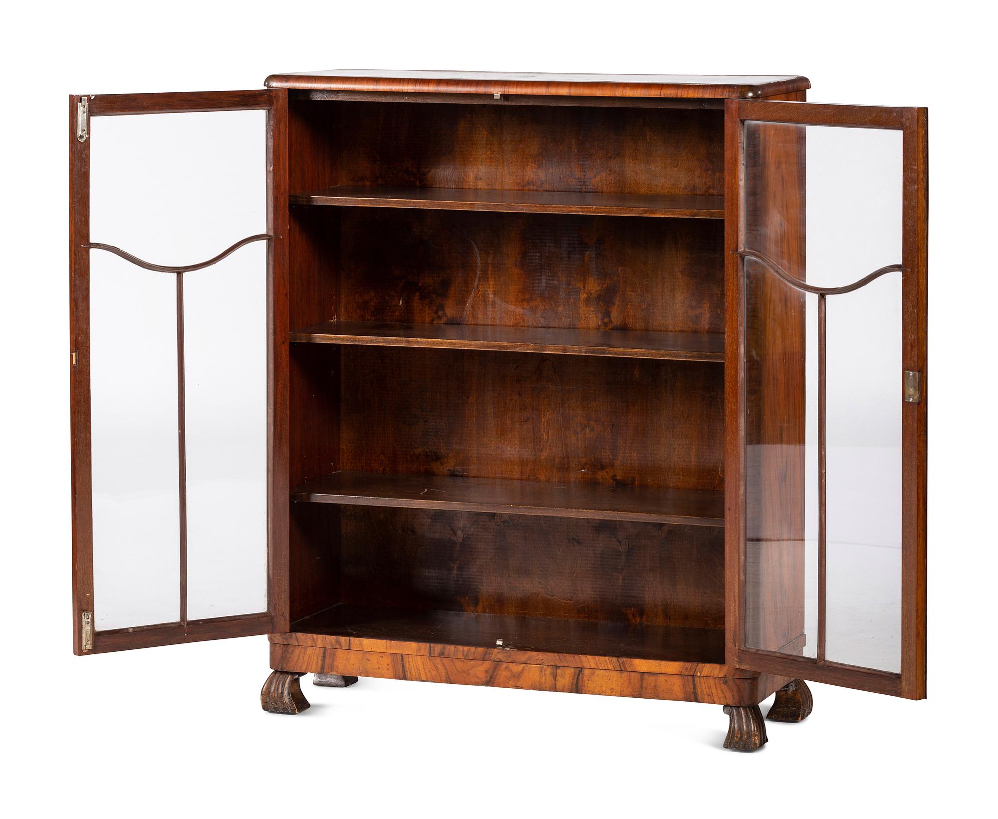 A Classical Figured Mahogany Bookcase