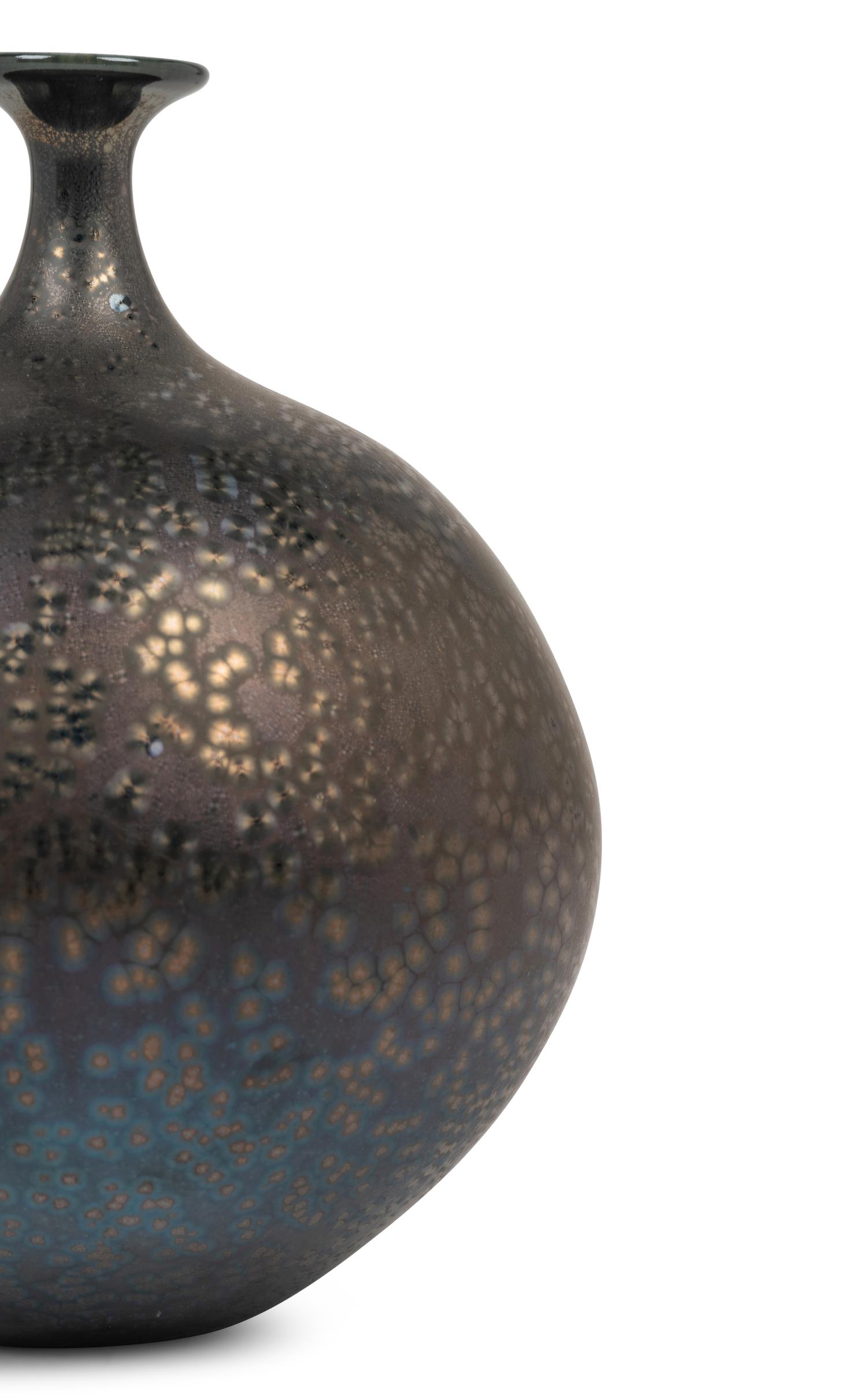 Vase with Sea Foam Glaze