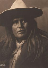 CURTIS, Edward S (1868-1952), photographer. 3 works, including two platinum photographs of a Native American subjects.