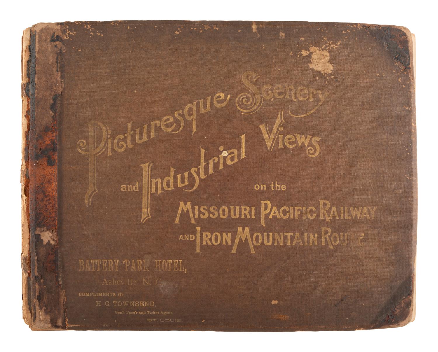 [EARLY PHOTO] Picturesque Scenery and Industrial Views of Missouri Pacific RY and Iron Mountain Rte