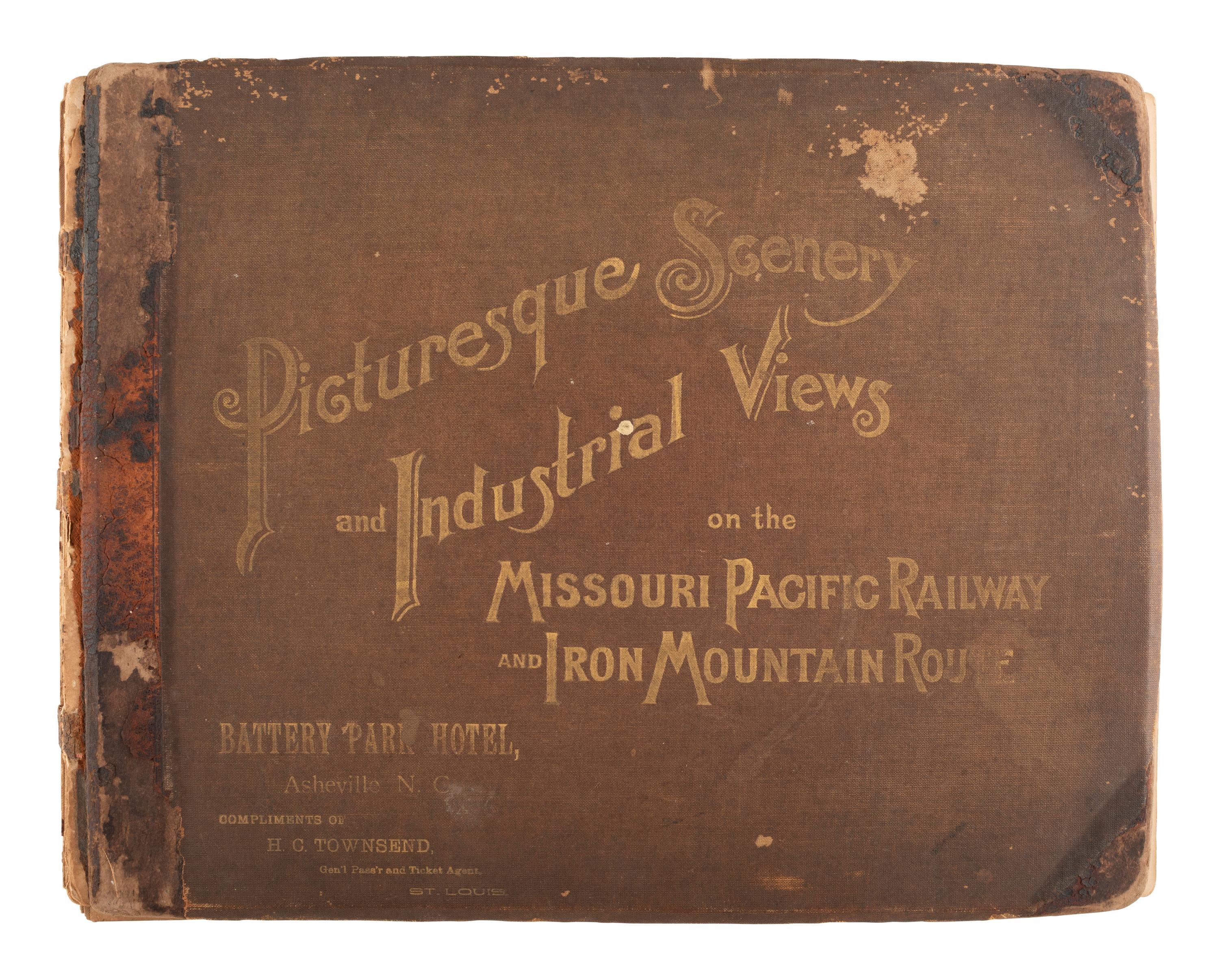 [EARLY PHOTO] Picturesque Scenery and Industrial Views of Missouri Pacific RY and Iron Mountain Rte