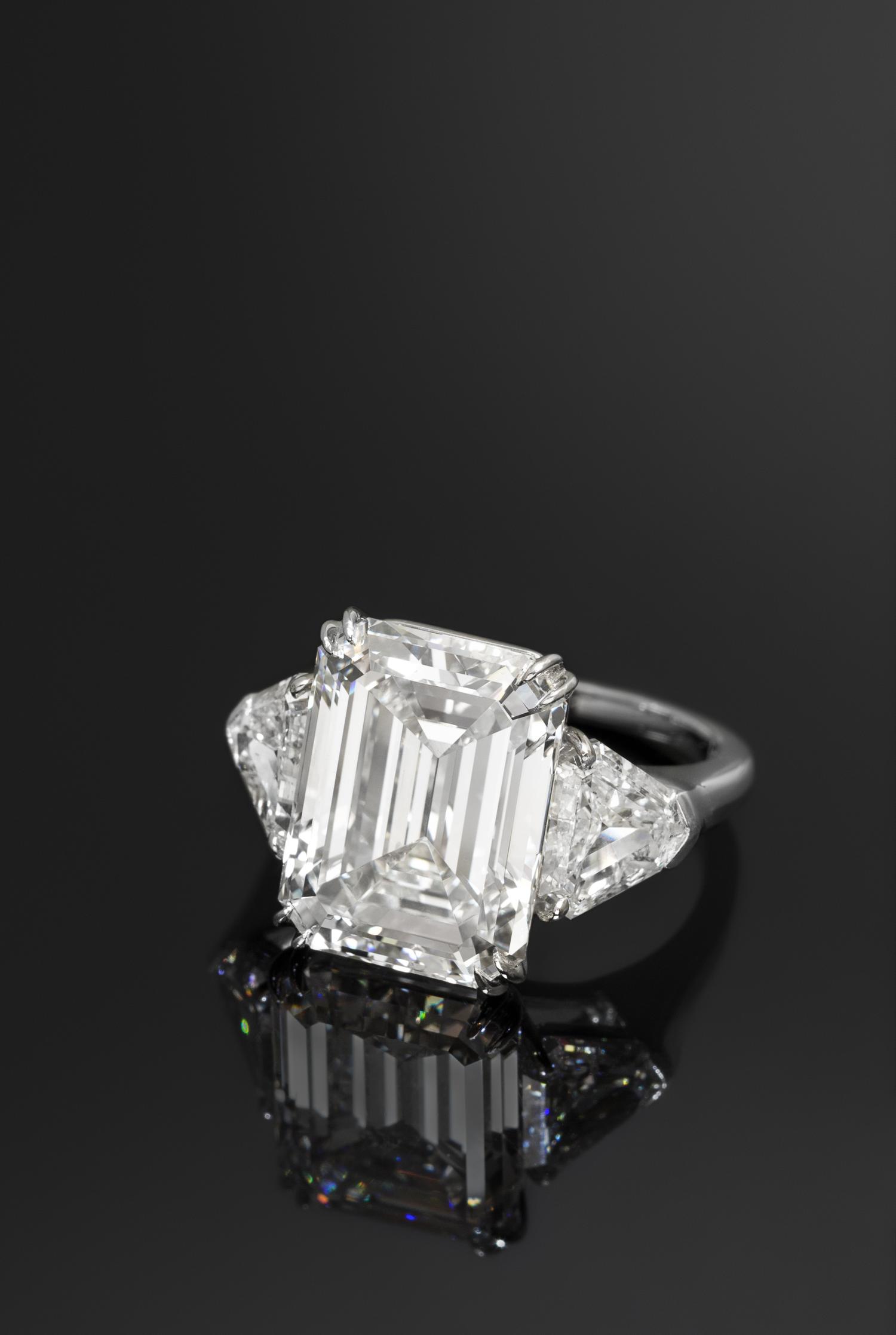 An Important Platinum and Diamond Ring, by Graff
