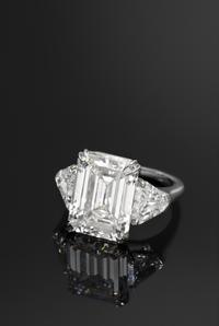 An Important Platinum and Diamond Ring, by Graff