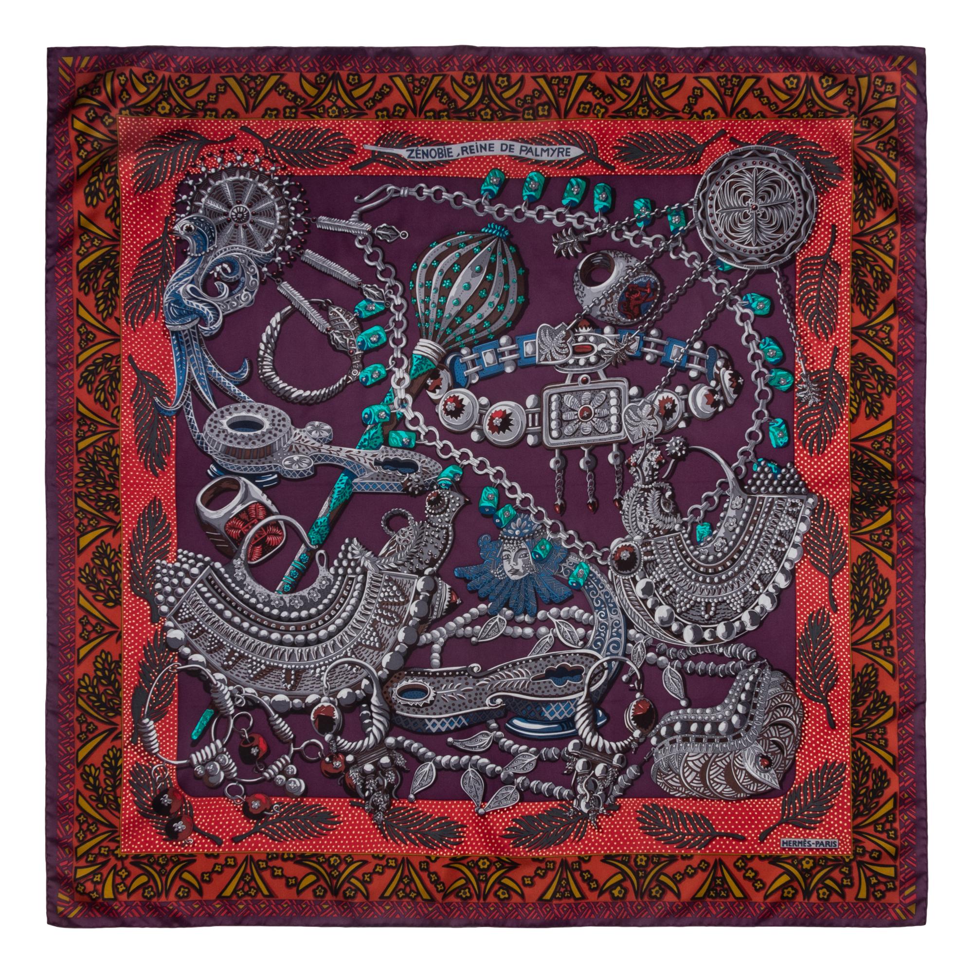 Hermès, Three Silk Scarves