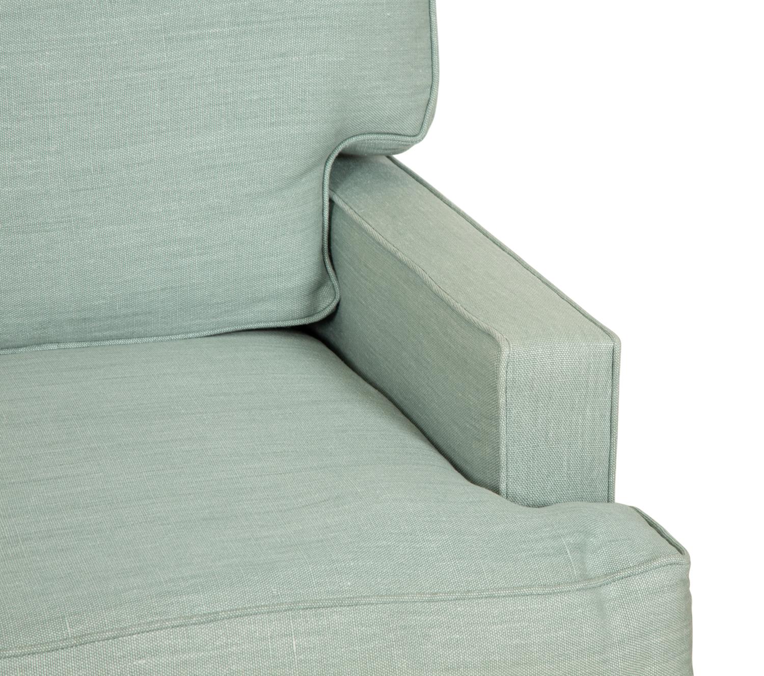 A Pair of Upholstered Club Chairs