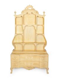 A Rococo Style Painted Etagere — 20TH CENTURY