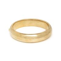 SPRITZER & FUHRMANN, YELLOW GOLD BANGLE BRACELET