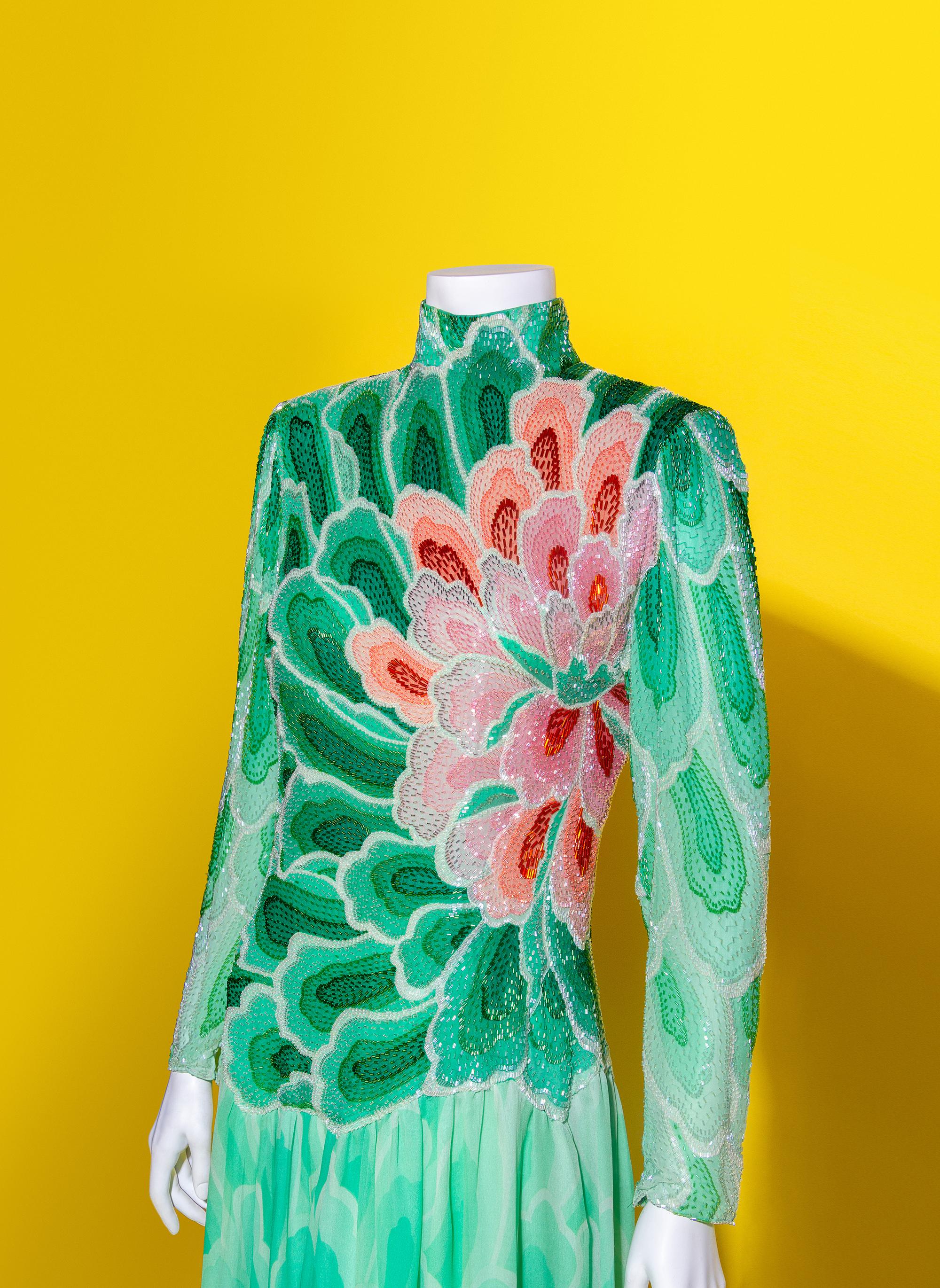 Hanae Mori Dress, c.1975