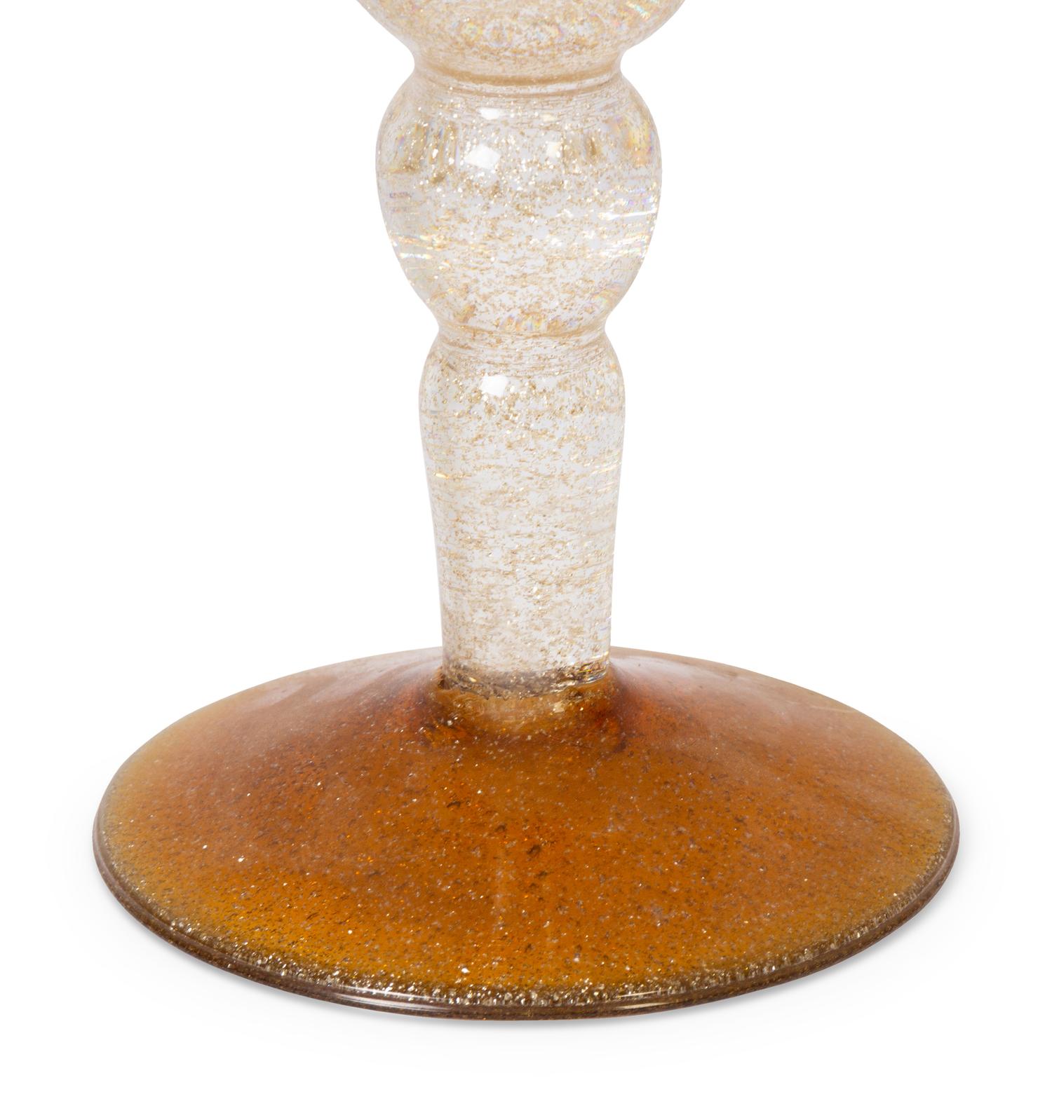 A Murano Glass Trumpet Vase
