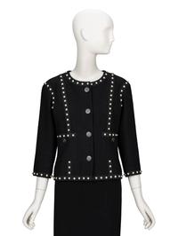 Chanel, Pearl Embellished Cardigan Jacket