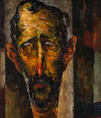 Thin Man with White Eyes