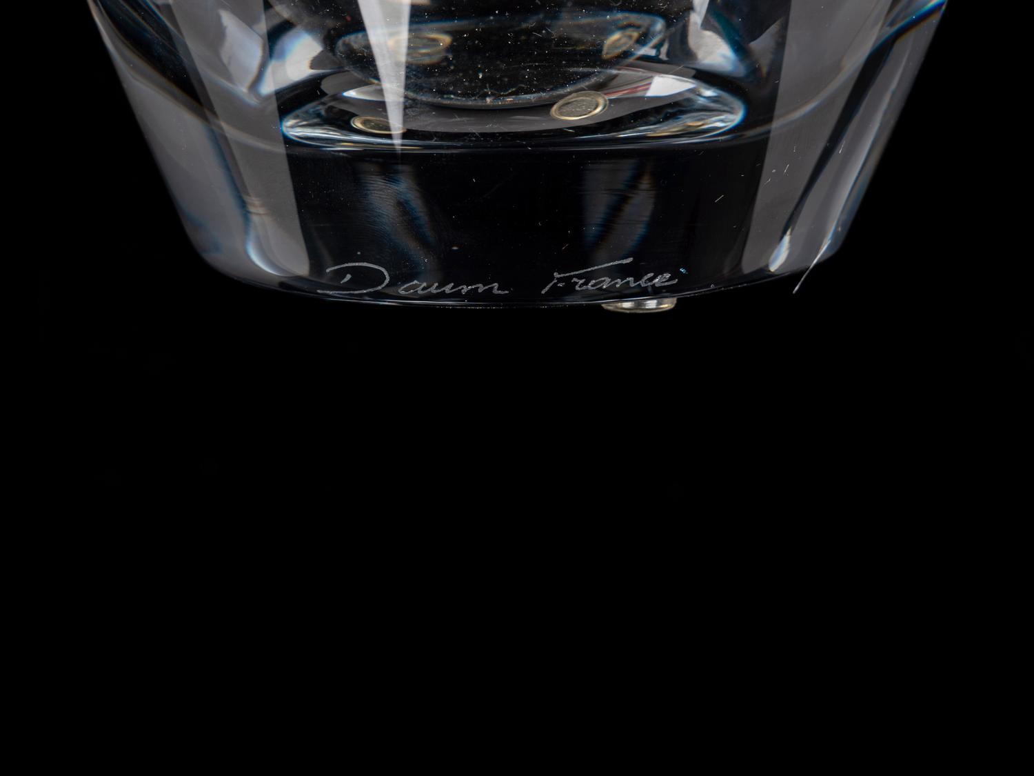 A Daum Glass Vase