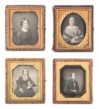 [EARLY PHOTOGRAPHY]. 30 sixth plate daguerreotypes of lovely ladies.