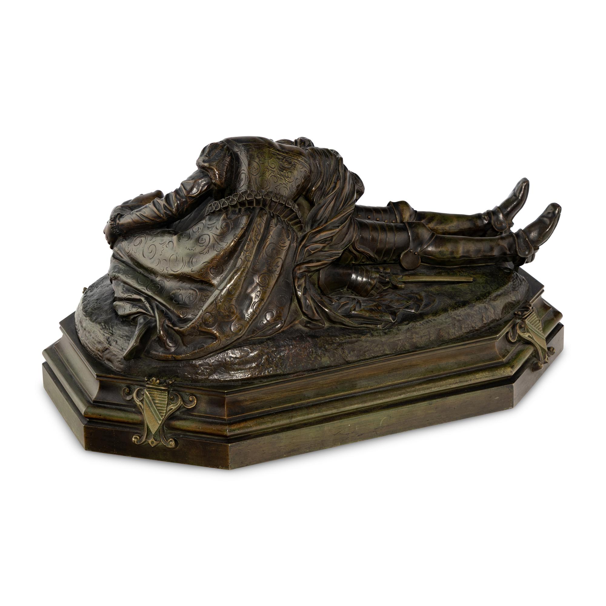 Jean-François-Théodore Gechter (French, 1795-1844) — La Mort d'Harold