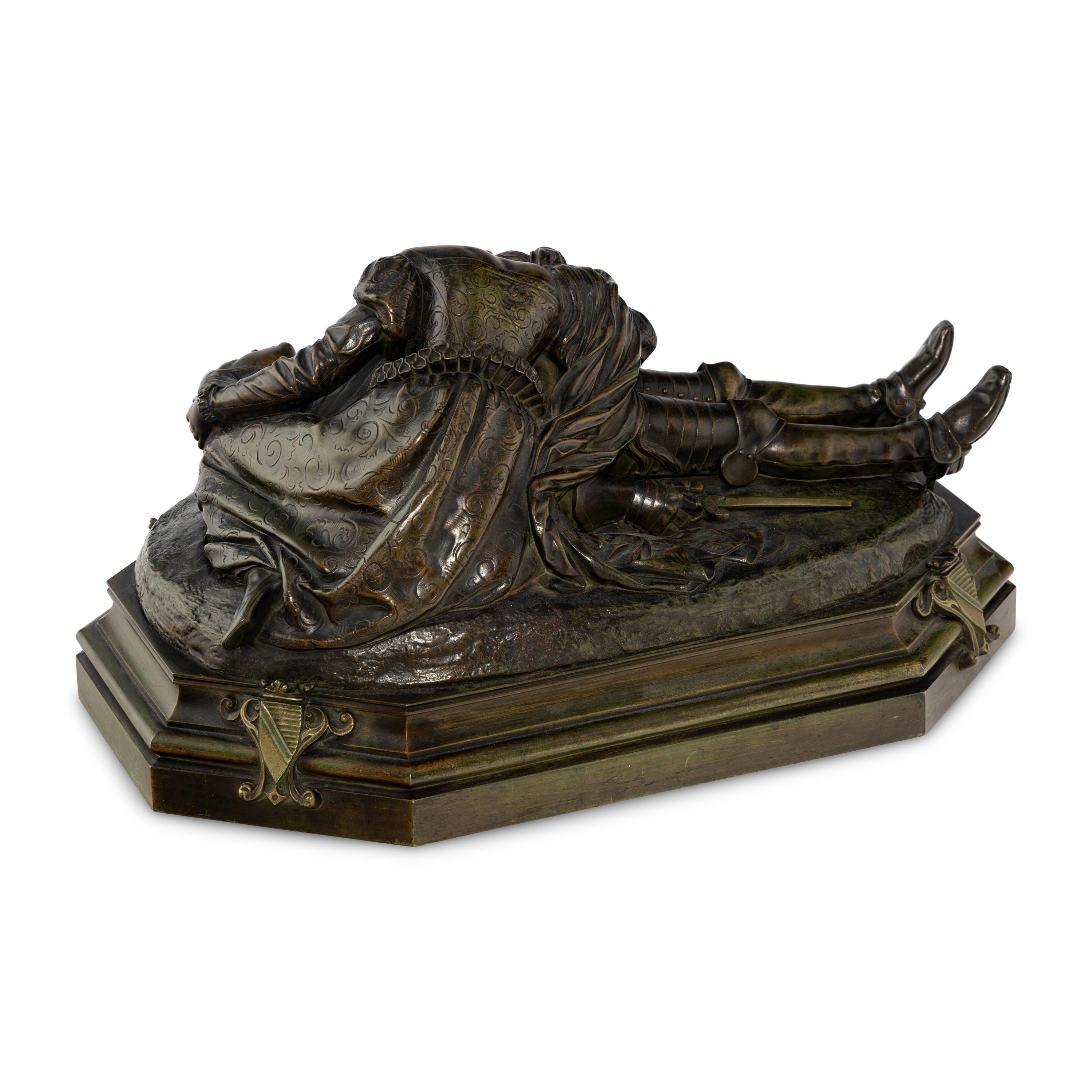 Jean-François-Théodore Gechter (French, 1795-1844) — La Mort d'Harold