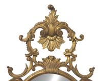 A Pair of George III Style Giltwood Mirrors