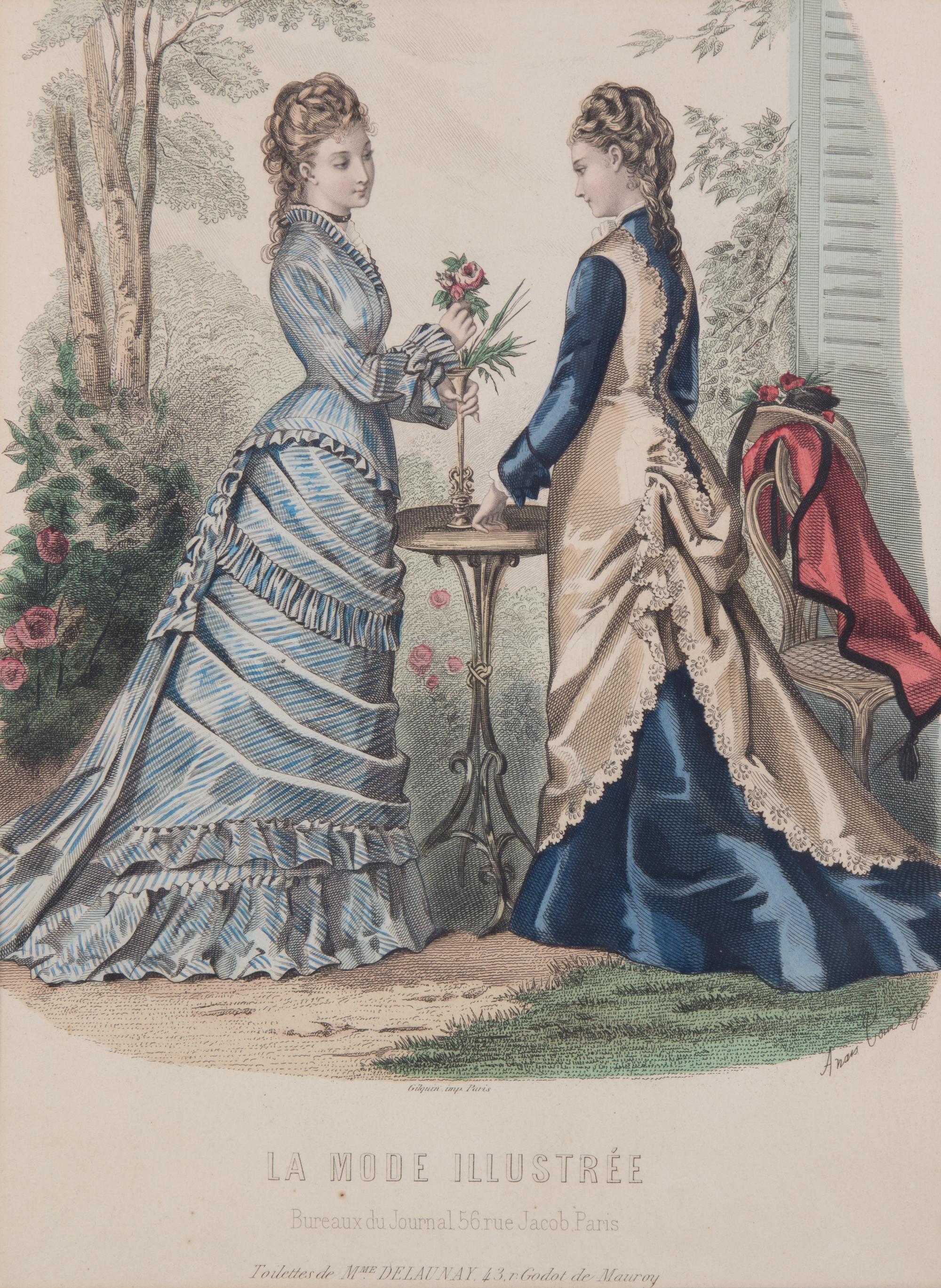 A Set of 6 La Mode Engravings, ,