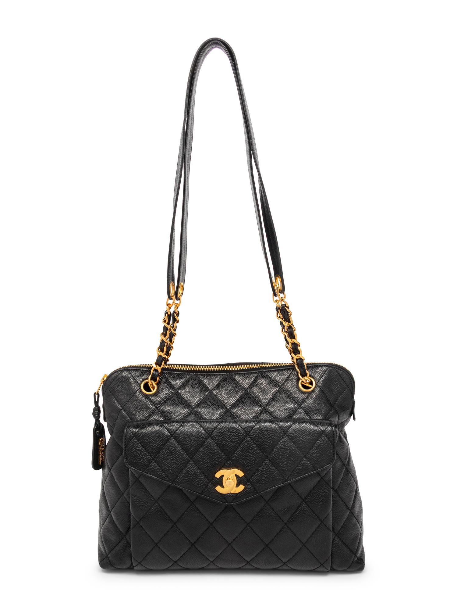 CHANEL, FLAP POCKET SHOULDER BAG