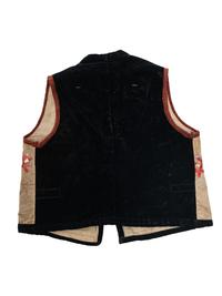 Santee Sioux Child's Quilled Hide Vest