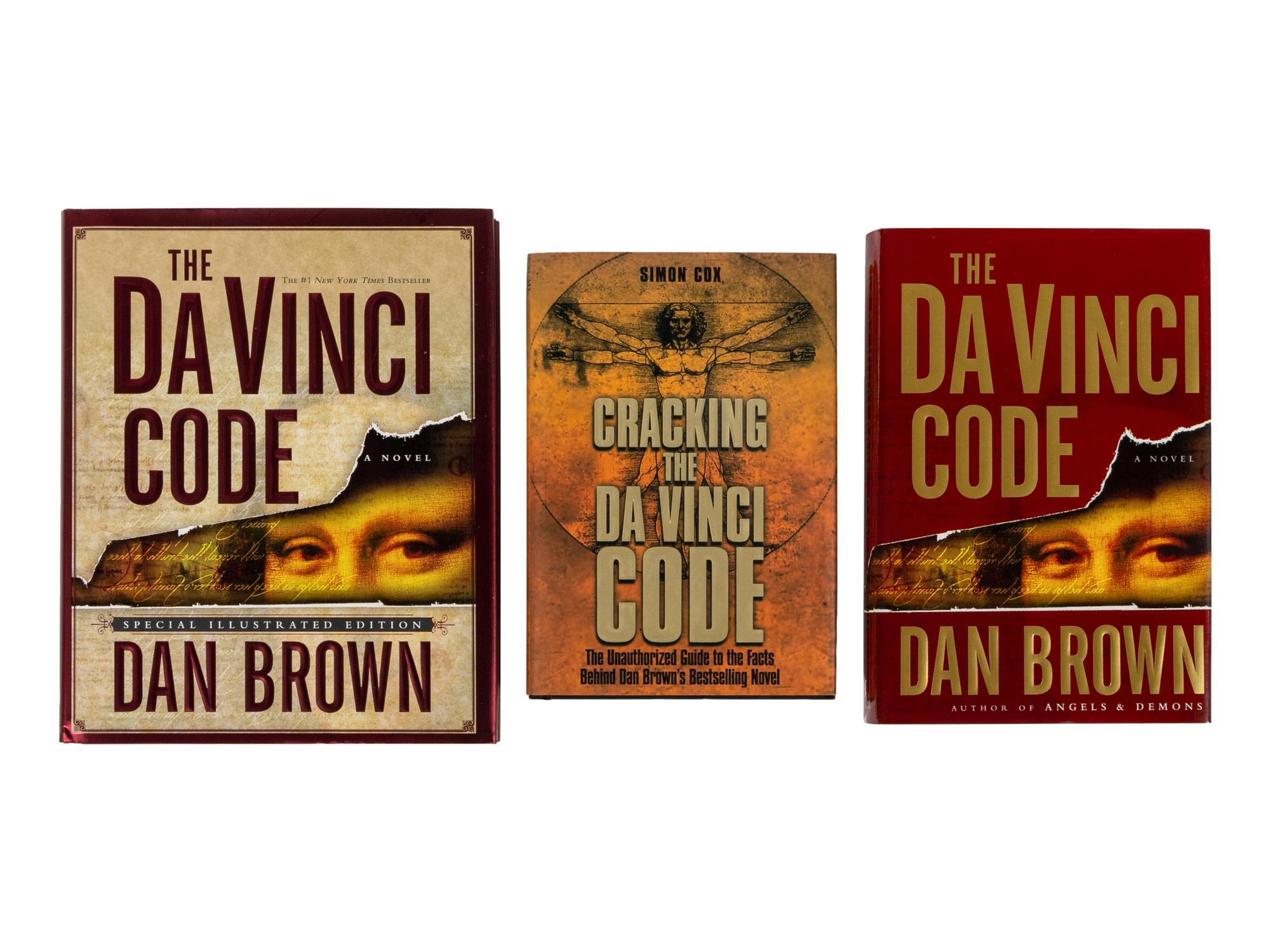 BROWN, Dan (b. 1964). The Da Vinci Code. New York: Doubleday, 2003.