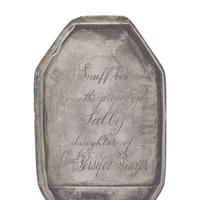 Two Federal Silver Snuff Boxes
