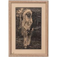 [NATIVE AMERICANS]. A group of 21 prints and photographs of Native American subjects, incl. examples by L.A. Huffman and Detroit Photographic Co.