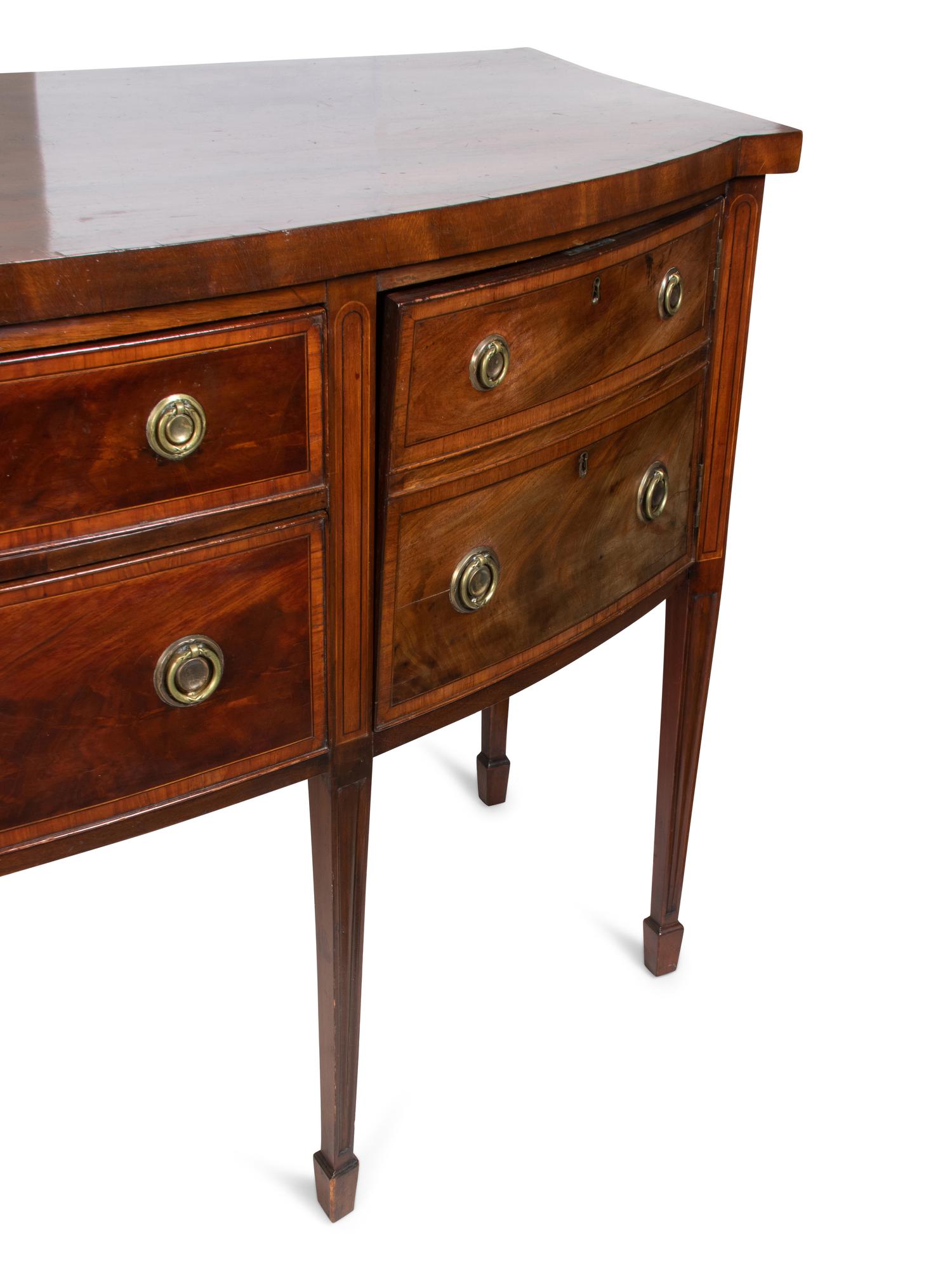 A George III Mahogany Sideboard