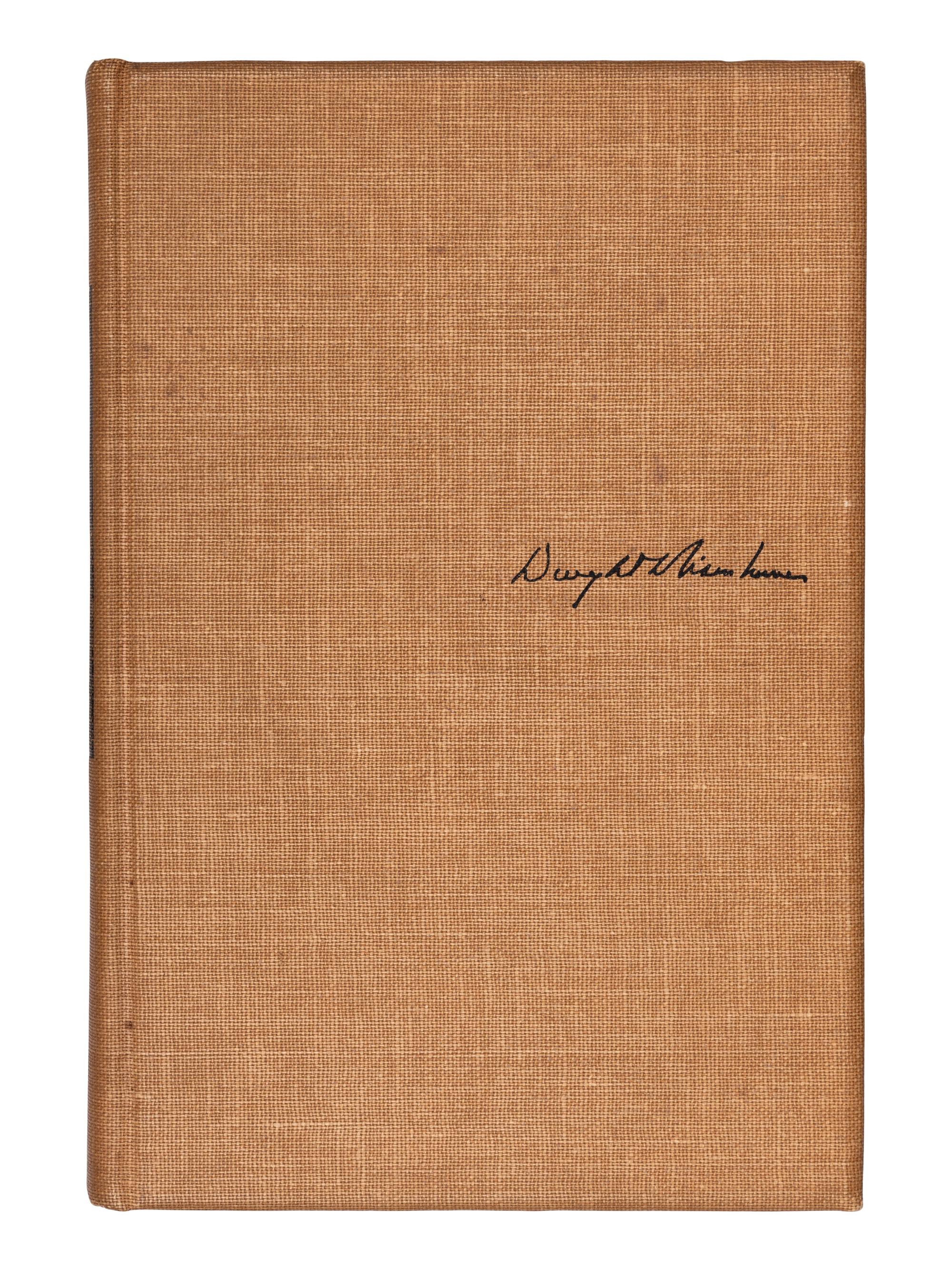 EISENHOWER, Dwight D. (1890-1969). Crusade in Europe . New York: Doubleday, 1948.