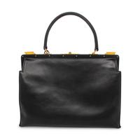 HERMÈS, SAC 404 HANDBAG IN NOIR BOX LEATHER