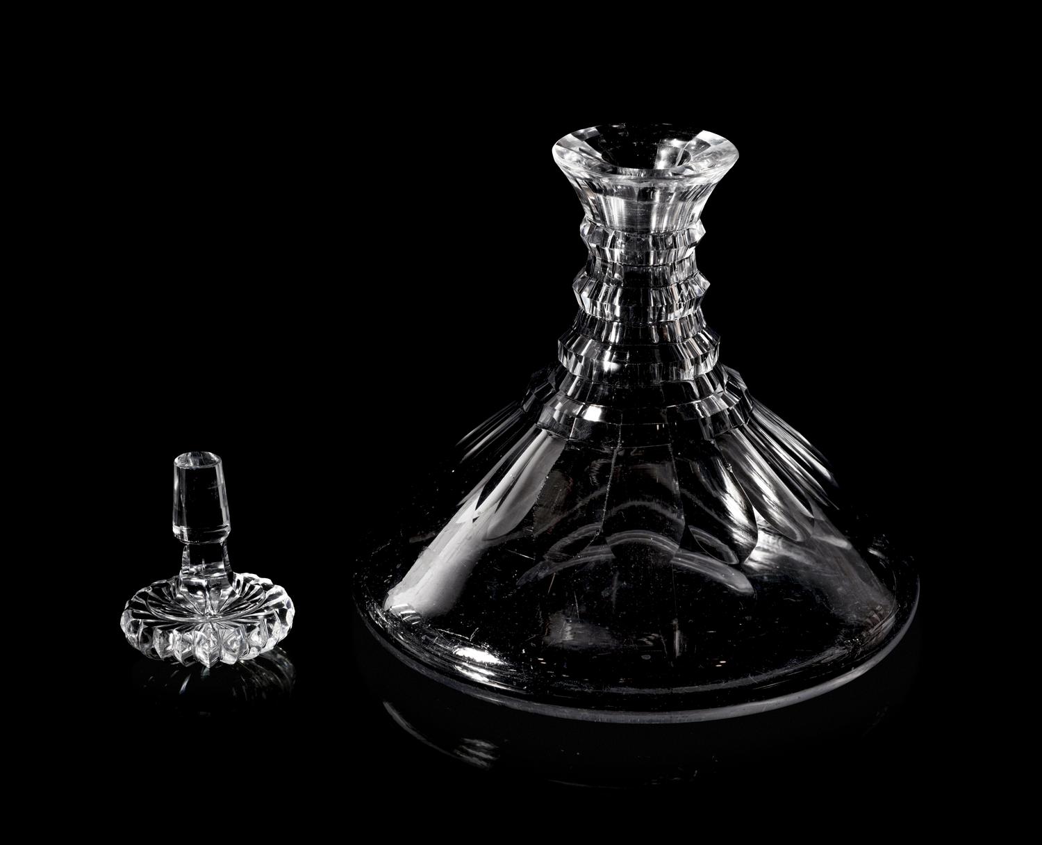 A Cut Glass Decanter
