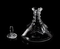 A Cut Glass Decanter